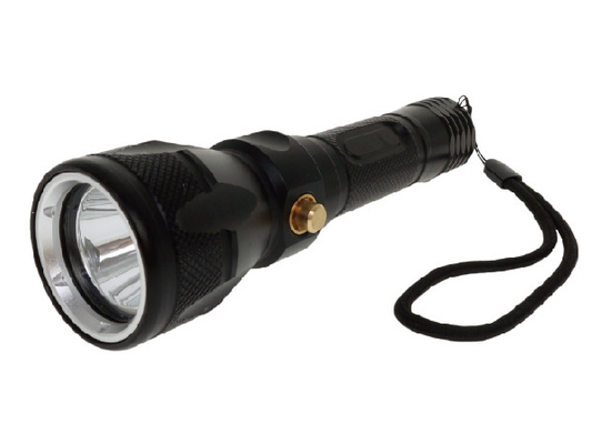 Handsize Diving LED Flashlight IPX8 Water Resistance With 18650 Li Ion Battery