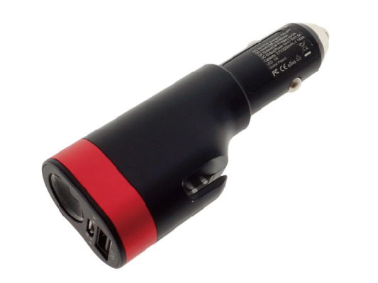 Rechargeable Thumb Switch Emergency LED Flashlight 1W Car Plug Charging