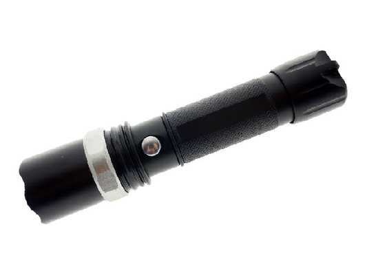 Handheld High Intensity Led Zoom Flashlight , 18650 Edc Flashlight Lightweight