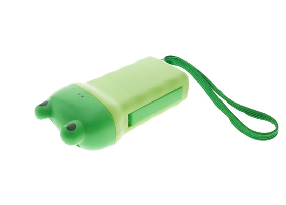 Frog Shape Toy Promotional Dynamo LED Flashlight Self Charging Torch