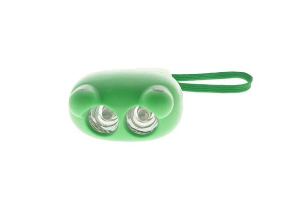 Frog Shape Toy Promotional Dynamo LED Flashlight Self Charging Torch