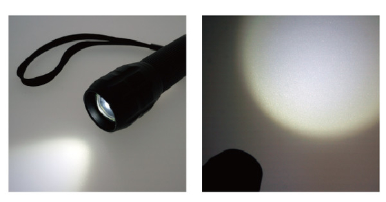 3 * AAA Batteries EDC LED Flashlight XML T6 Metal Torch Traditional Style