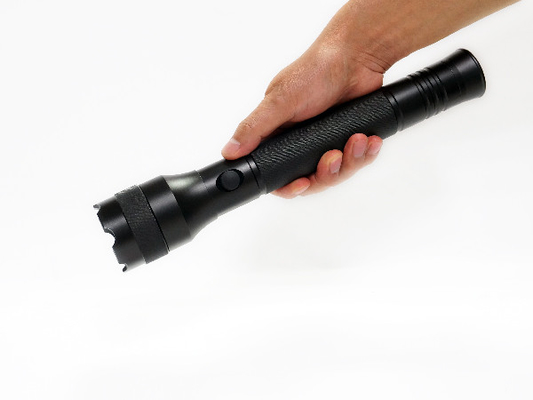 Self Defense Police Security Led Flashlight , Led Security Torch 6400K