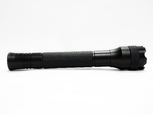 Self Defense Police Security Led Flashlight , Led Security Torch 6400K