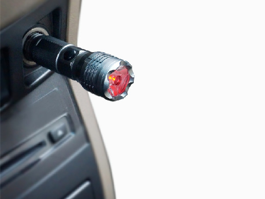 Emergency Brightest Edc Flashlight , Window Breaker IP44 Edc Tactical Flashlight