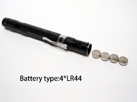 Telescope Led Penlight With Pocket Clip IP44 Waterproof Flat Lens Type