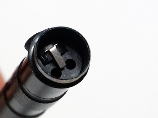 Telescope Led Penlight With Pocket Clip IP44 Waterproof Flat Lens Type