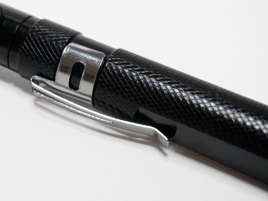 Telescope Led Penlight With Pocket Clip IP44 Waterproof Flat Lens Type