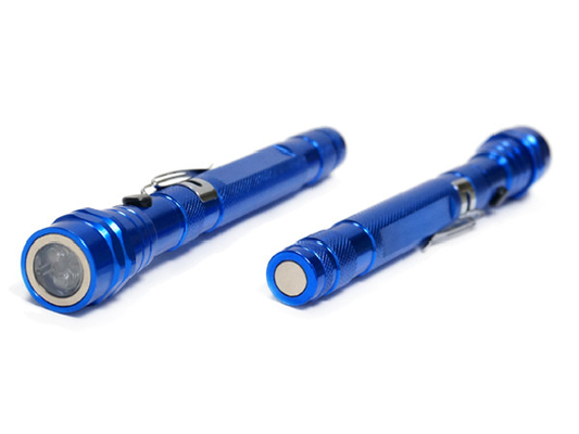 2 Magnets Focus Adjustable Outdoor LED Flashlight Torch For Emergency