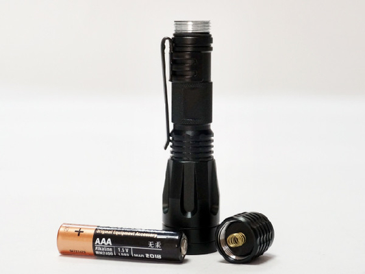 A7075 Aero Grade LED Keychain Flashlight With High Intensity Pen Clip