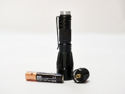 Mini Aluminum Alloy Outdoor LED Flashlight Metal Night Torch Type Customized LOGO