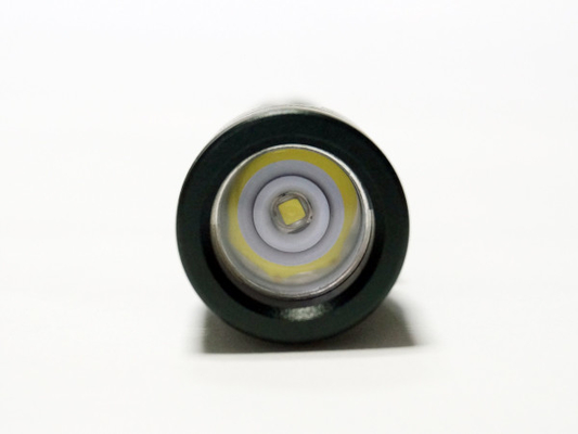 80 Lumen LED Keychain Flashlight XPG R5 HA III Millitary Grade Push Button Switch