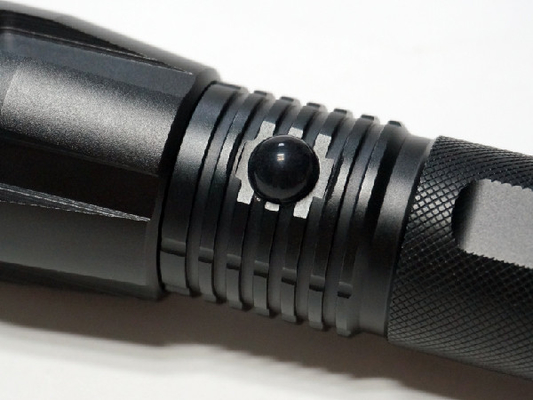 8Hz Strobe Aero Grade Military Grade Tactical Flashlight Push Button Switch