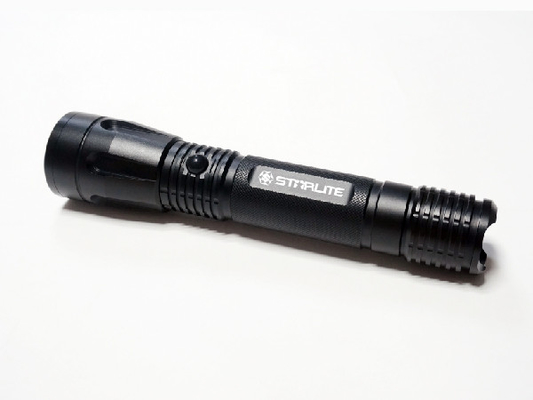 Hard Anodized 18230cd Camping LED Flashlight High Lumen 6W Output Power