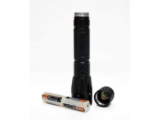 Hard Anodized 18230cd Camping LED Flashlight High Lumen 6W Output Power