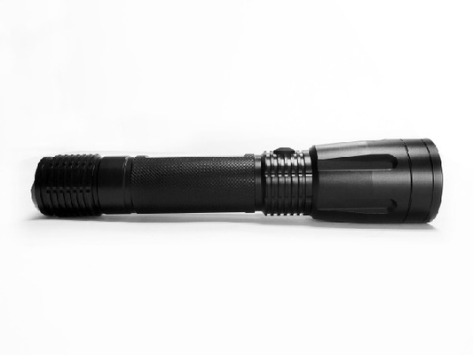 High Power Police Security Flashlight , Customized Tactical Police Flashlight
