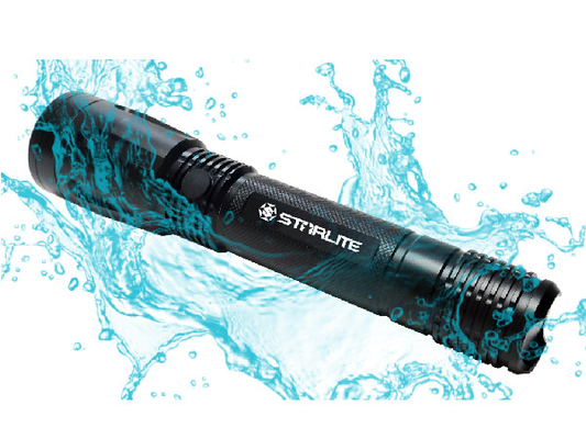 6400K High Power Led Flashlight ,  Husky Led Flashlight With Plano Lens
