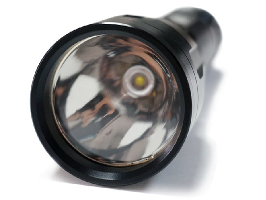 6400K High Power Led Flashlight ,  Husky Led Flashlight With Plano Lens