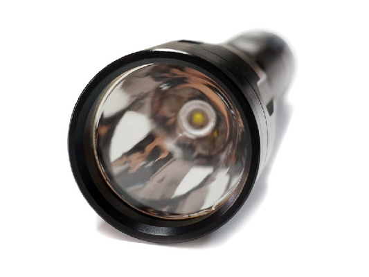 Strong Camping Led Hunting Flashlight Customized Logo Aluminum Alloy Material