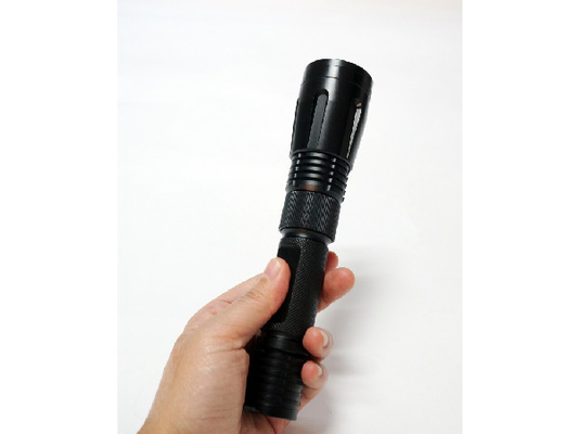 Rechargeable EDC LED Flashlight 500LM 6W Military Grade With Flat Lens