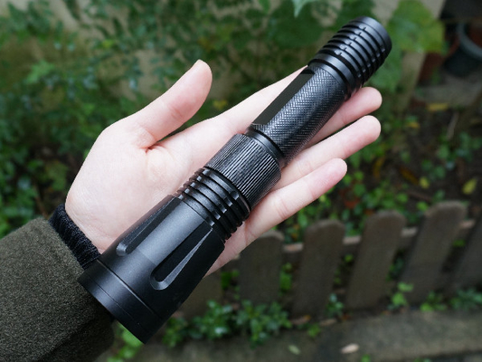 Self Defense Cree Xml T6 Led Flashlight , Super Bright Led Flashlight