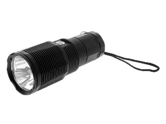 30W Military Tactical Flashlight , Law Enforcement Led Flashlights Rechargeable Battery