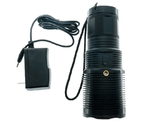 3000 Lumen Outdoor LED Flashlight IPX7 Waterproof 6400K With Hand Strap