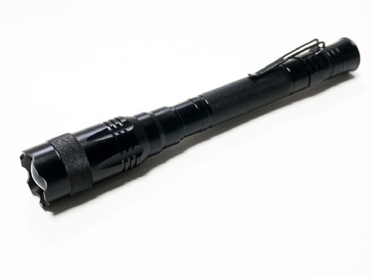 1.3W High Intensity Led Flashlight , Flashlight Led Torch Tail Stand Design