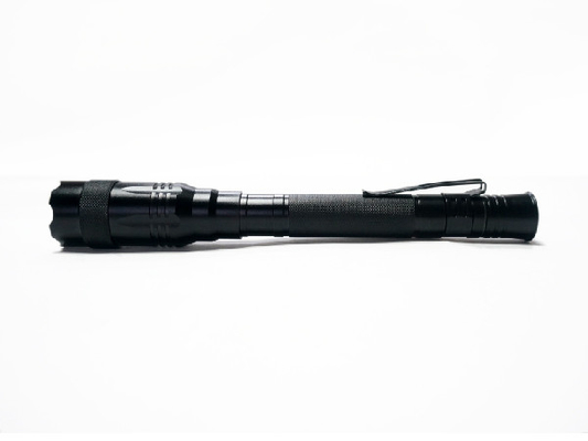 1.3W High Intensity Led Flashlight , Flashlight Led Torch Tail Stand Design