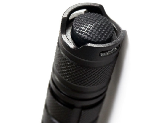 High Brightness Firefighter LED Flashlight Flat Lens Type 1m Impact Resistance