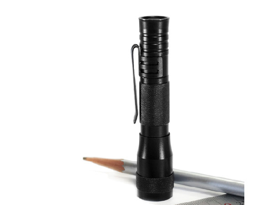 Cree Q5 Edc Keychain Flashlight , Tactical Keychain Flashlight Flexible Reading