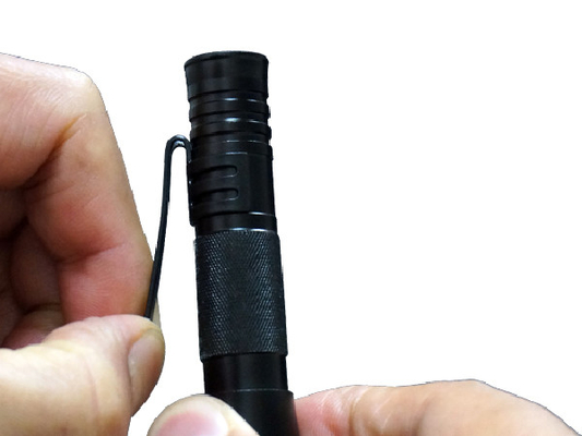 Cree Pocket Outdoor LED Flashlight Torch 6400K 46m Beam Distance Pencil Shape