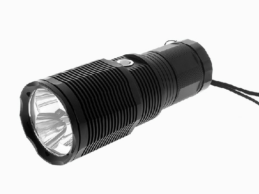 Extreme high bright XHP50x3 LED 6000 lumens 4x18650 8800mAh water resistance IP67 rechargeable LED flashlight