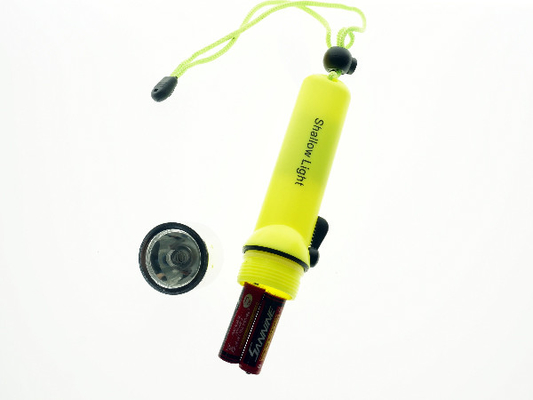 Professional Underwater Led Flashlight , 30 Meters Underwater Diving Flashlight