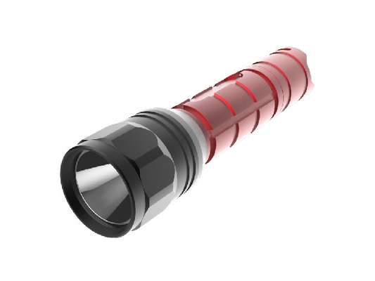 18650 Handy Size Intrinsically Safe Flashlight Bright Beam IPX4 Signal Wand Zooming Torch