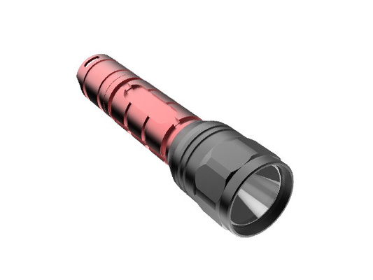 Anti Rolling Pocket Zoomable LED Torch , Intrinsically Safe Led Flashlight