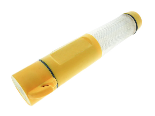 AA Batteries Emergency LED Flashlight Yellow Color For Alarm Lighting