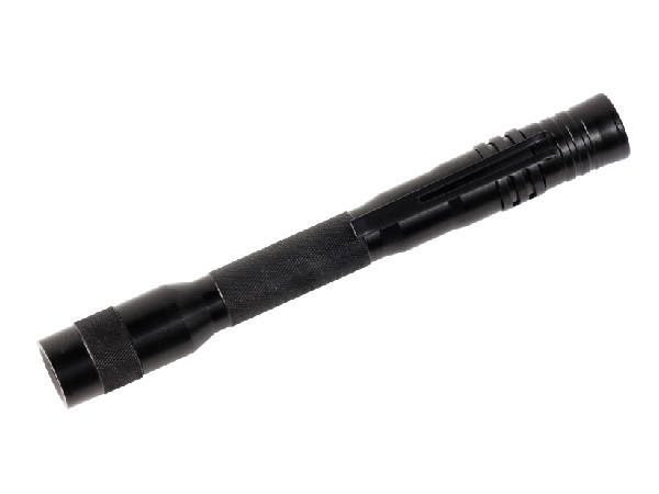 Household 130 Lumen Led Flashlight Hand Size High Brightness With Pen Clip