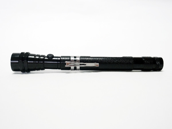 Telescope Led Penlight With Pocket Clip IP44 Waterproof Flat Lens Type