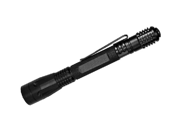 Powerful Outdoor LED Flashlight Pen Shape 80lm 6400K Color Temperature