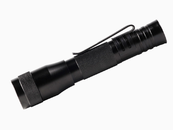 EDC Brightness Cree LED Keychain Flashlight Black Color With Red Filter