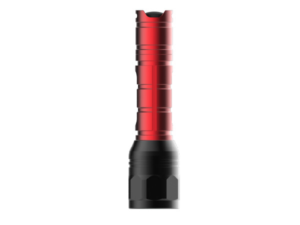 18650 Handy Size Intrinsically Safe Flashlight Bright Beam IPX4 Signal Wand Zooming Torch